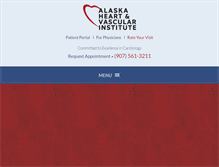 Tablet Screenshot of alaskaheart.com